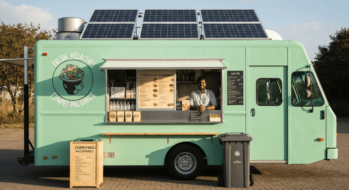 Food truck eco-responsable : guide complet pour reduire votre impact environnemental