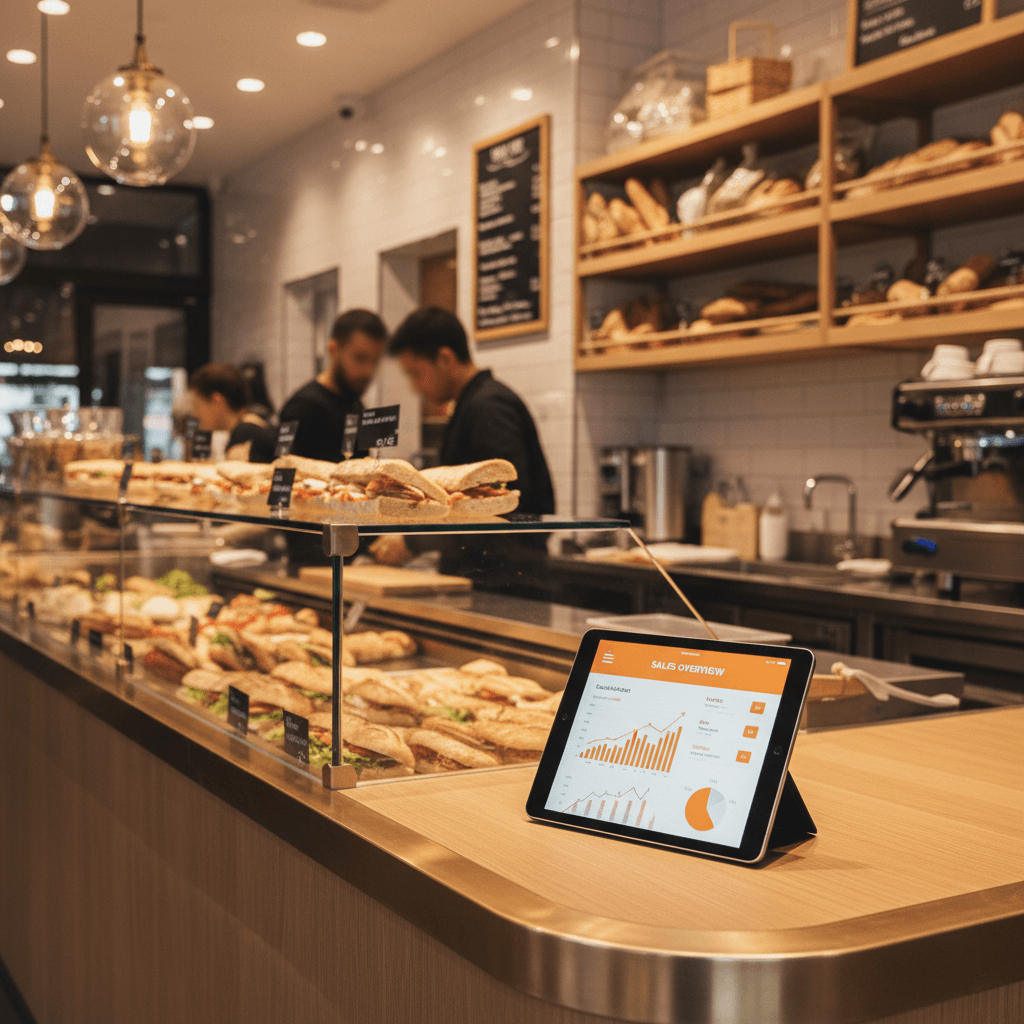 Snack bar & sandwich shop management software